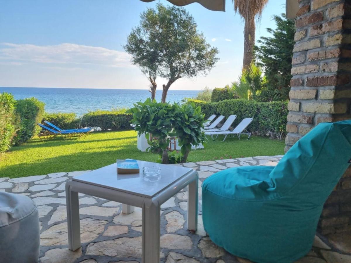 Corfu Glyfada Beach Apartment 49 Pélekasz Kültér fotó