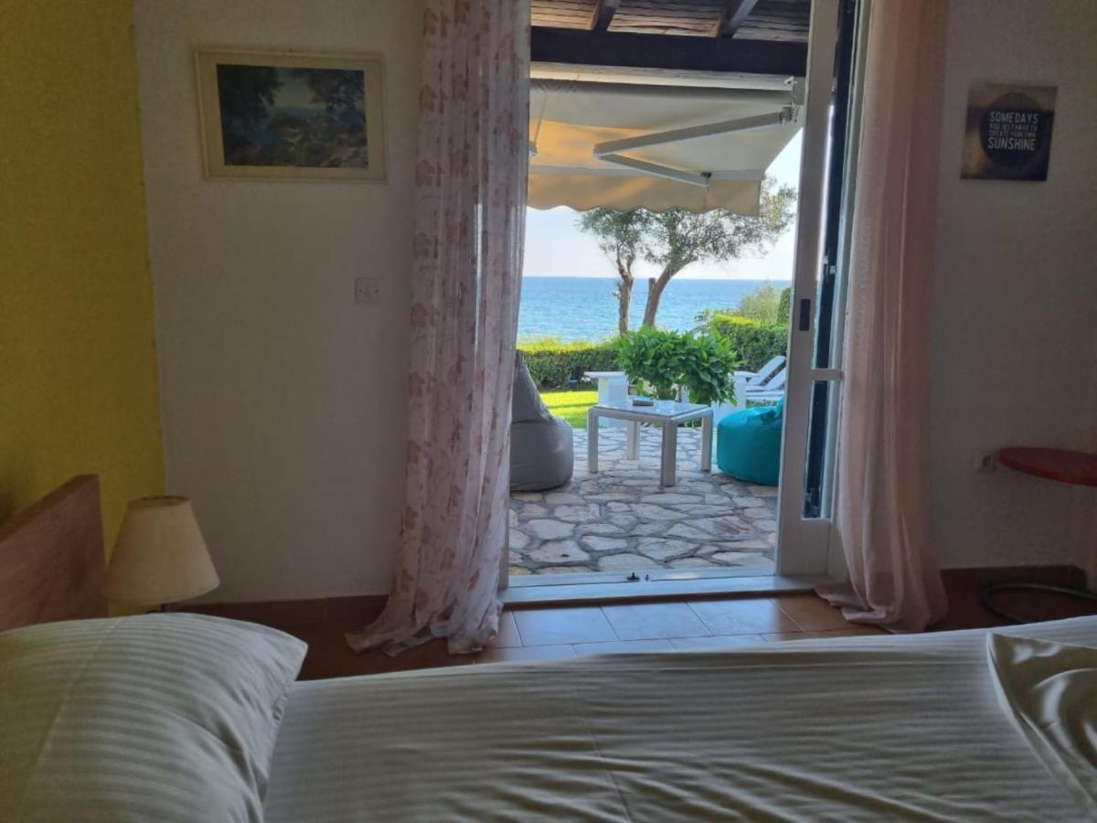 Corfu Glyfada Beach Apartment 49 Pélekasz Kültér fotó