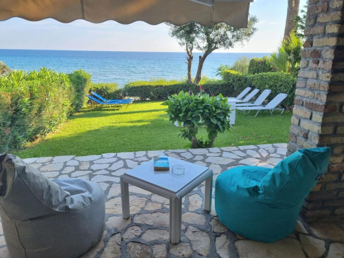 Corfu Glyfada Beach Apartment 49 Pélekasz Kültér fotó