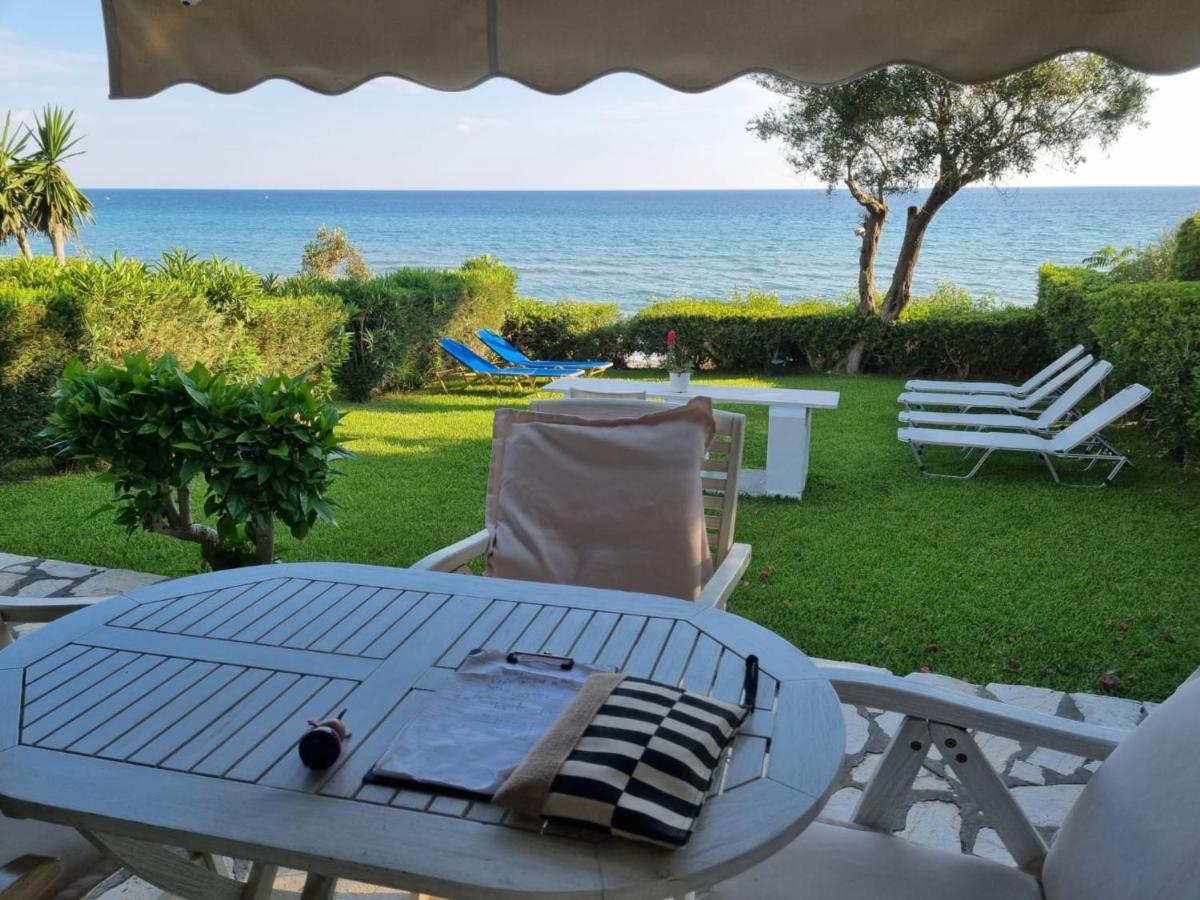 Corfu Glyfada Beach Apartment 49 Pélekasz Kültér fotó